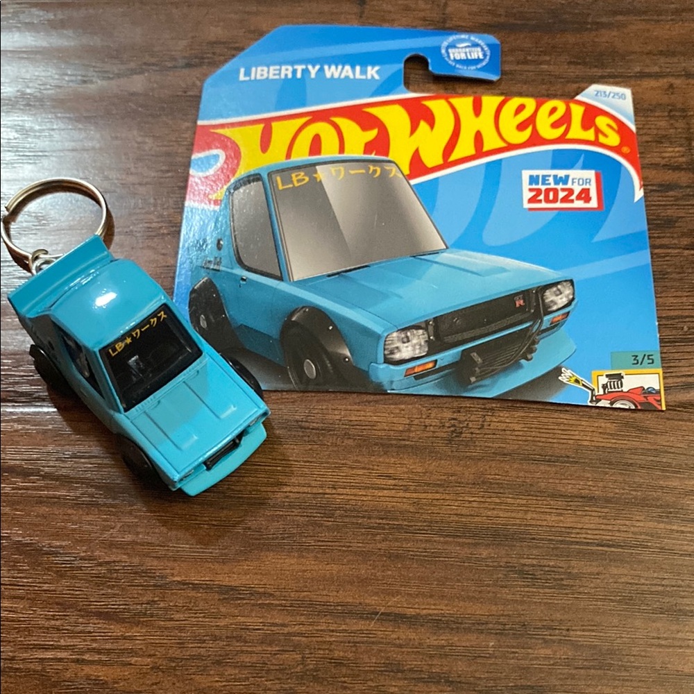 Blue Muscle Car Toy with Chrome Details